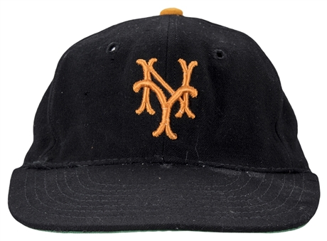 Circa 1955 Willie Mays Game Used New York Giants Cap (J.T. Sports)